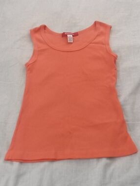 Zena Jeans Sleeveless Coral Tank Top